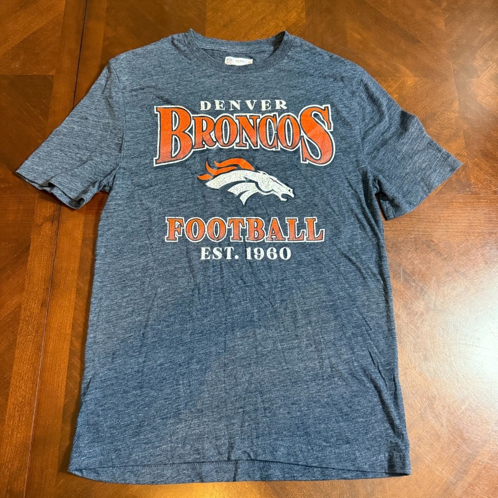 Denver Broncos Pullover Hoodie, NFL Team Apperal Men's Size M‎